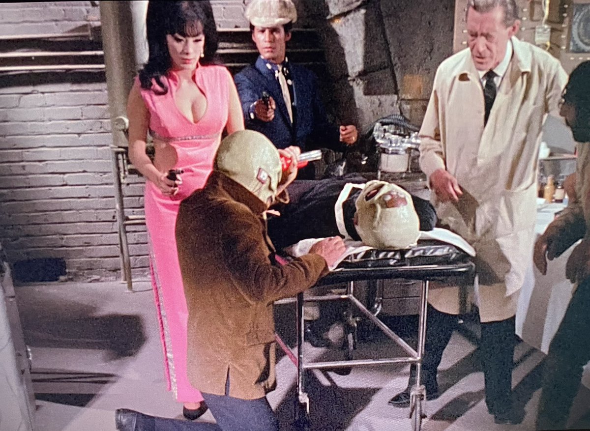 danieldemois's tweet photo. Like Young Frankenstein before it, The Astro-Zombies also utilized the original Frankenstein sets, as seen here. https://t.co/JZV4RcF28M