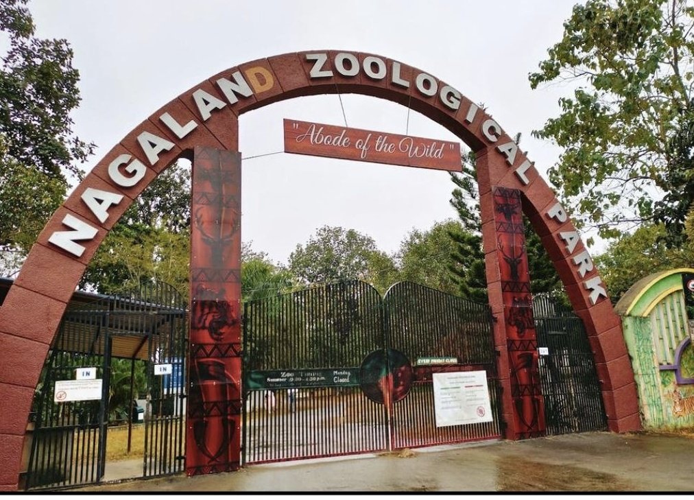 #Nagaland (Rangapahar) 🇮🇳 : Nagaland Zoological Park offers free Entry for School students in occasion of Wildlife Week celebration (Oct 1- Oct 7) .