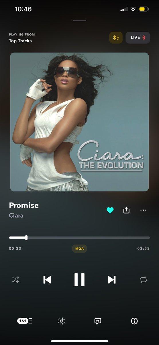 This is really one of my favorite songs of all time. This instrumental is insane. The background vocals melt through my soul. No question Ciara’s best song. 

@PolowDaDon @ciara