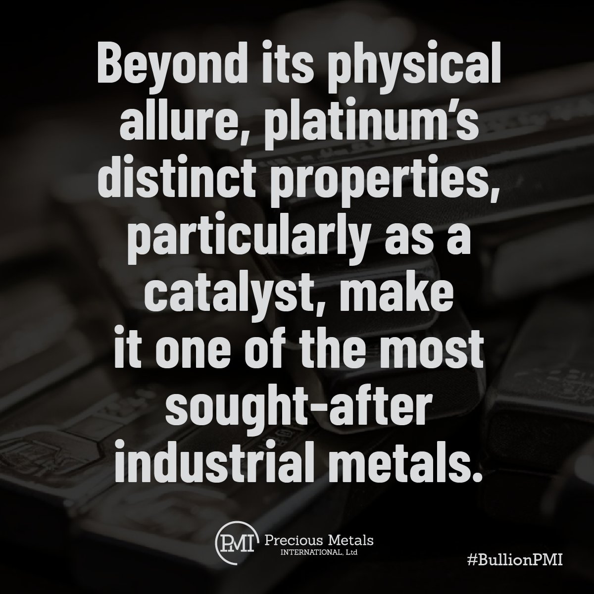 #BullionPMI #Platinum #PlatinumAsCatalyts #AutoCatalyts #CleanAir #Environment #IndustrialMetals #PlatinumProperties🪙⬜️🔘◻️🚗💨♻️🍃