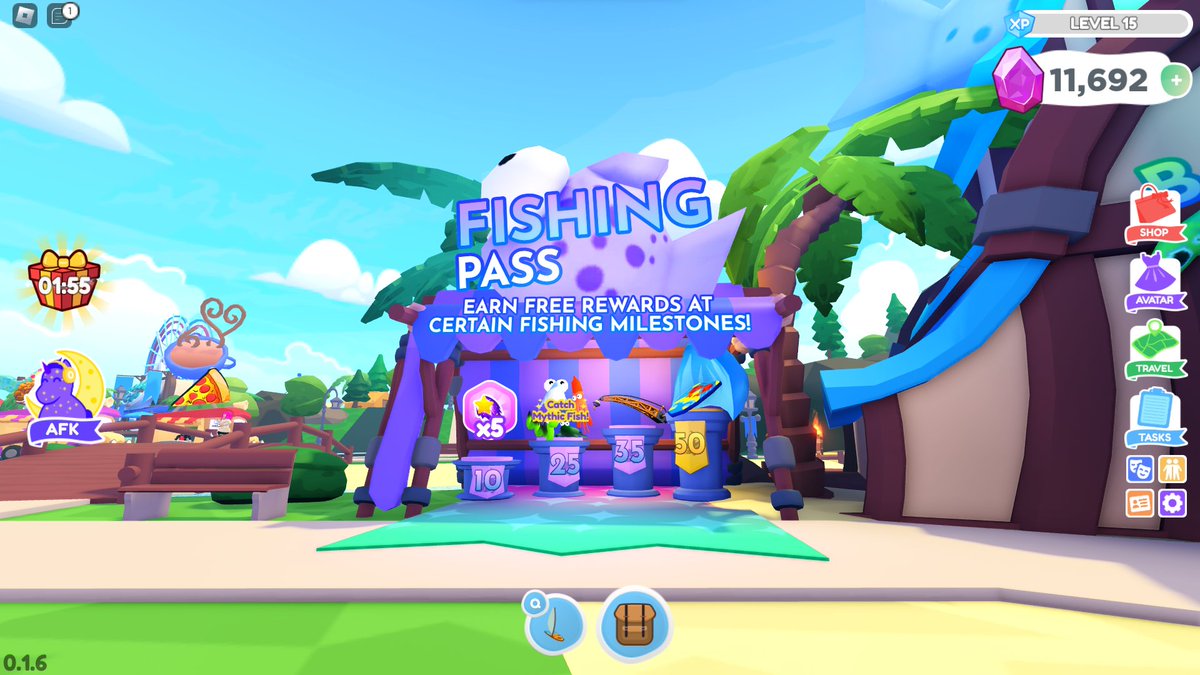 ESOJM3's tweet photo. After the fishing tournament, will we still be able to get the 50-level prize?
@WonderWorksRB @AviatorGaming #overlookbay2 https://t.co/Eki7D9jdVL