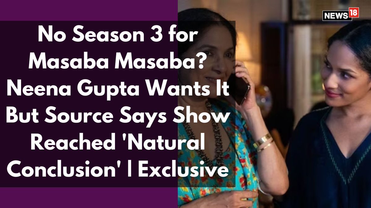 CNNnews18's tweet image. Exclusive | “I want to tell Netflix that it isn’t fair that they didn’t sanction us the third season of Masaba Masaba”, Neena Gupta tells News18

Titas Chowdhury ✍️: news18.com/movies/no-seas…

#MasabaMasaba #MasabaGupta #NeenaGupta