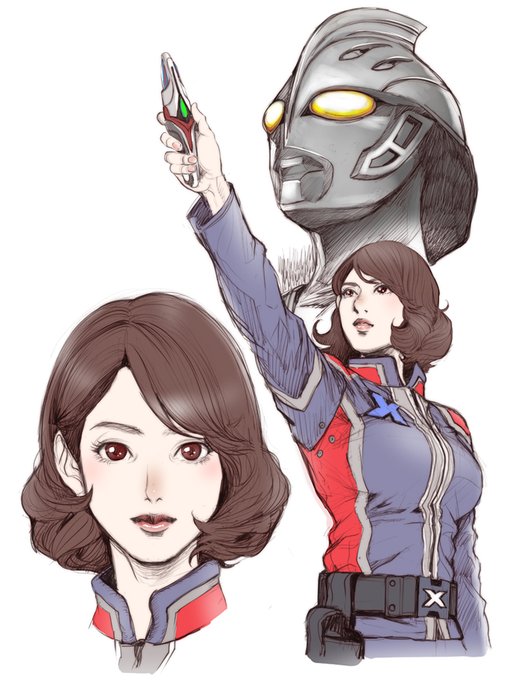 #ウルトラマンネクサス がトレンドに🎉
過去絵貼っておきます🙂 