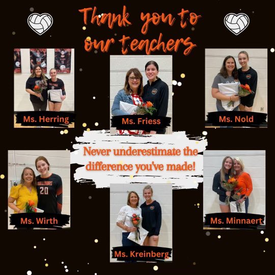 Thank you teachers for making a difference!!