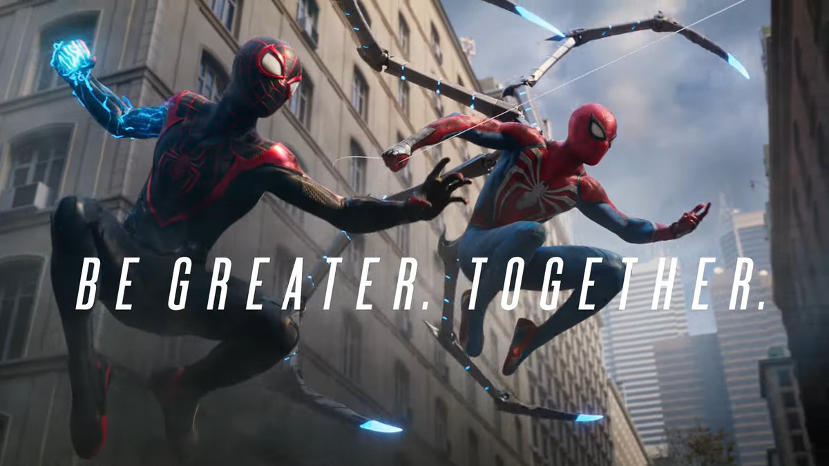 「ピーター&マイルズの共闘が胸熱すぎる!10月20日の発売迫る『Marvel's 」|⚡Game*Spark⚡のイラスト