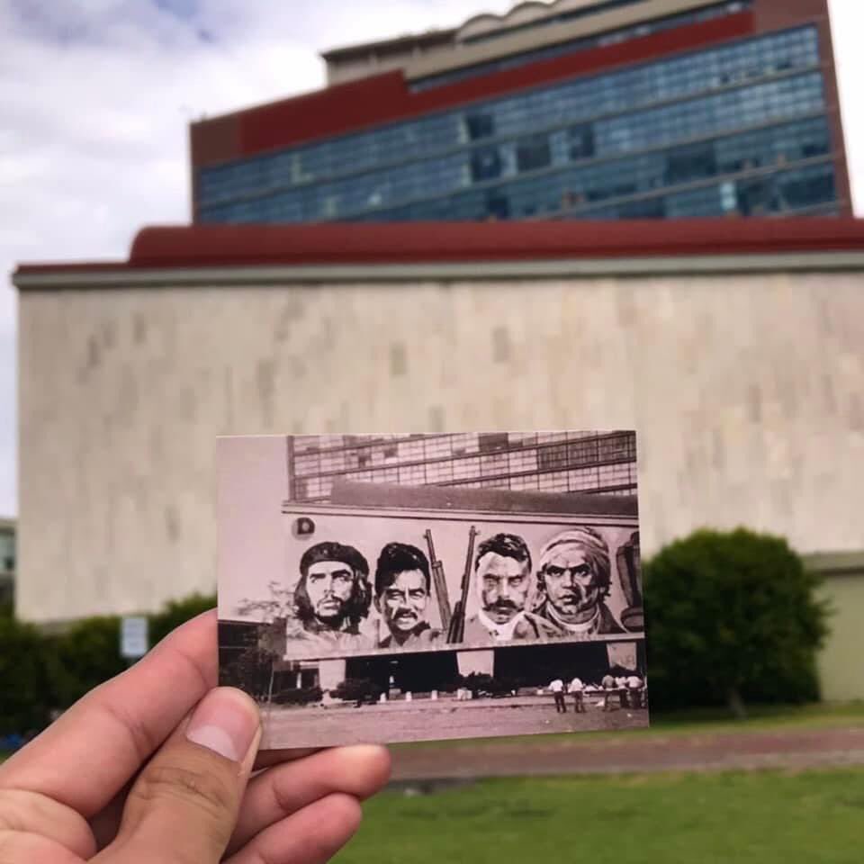haydeelugo's tweet photo. “Siempre es importante saber en donde estás parado” #UNAM #CU #2deOctubre NO OLVIDAMOS… vía: Diego Rosales https://t.co/cB8EOdLLdw