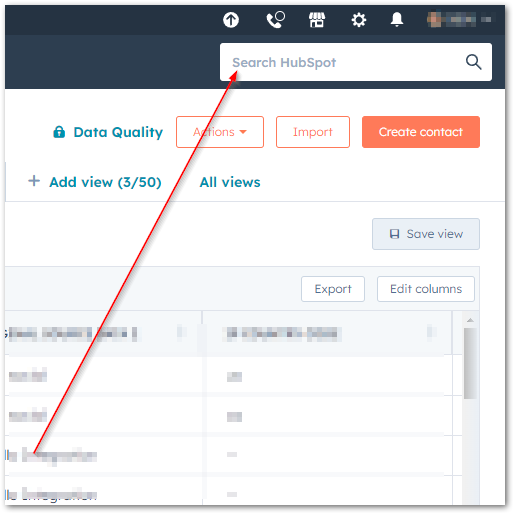 HubSpot has made the global search box much more prominent - take advantage of it by using it more frequently! Speed up your search for any of your HubSpot assets - from records, settings to workflows and more. #HubSpot