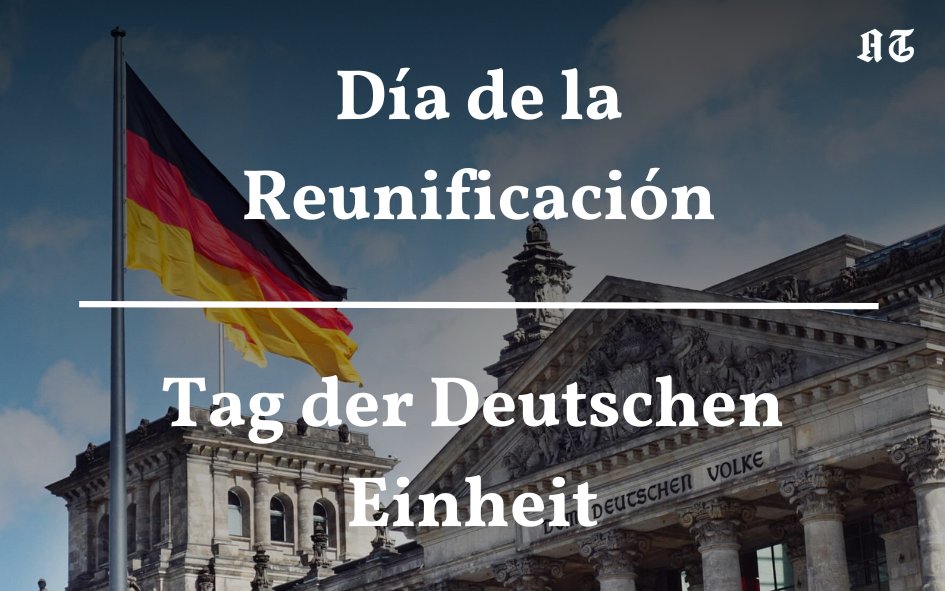 ATdeBuenosAires's tweet photo. 🇩🇪 En este 3 de octubre recordamos junto a toda la comunidad un nuevo Día de la Reunificación Alemana.

An diesem 3. Oktober erinnern wir uns an einen neuen Tag der Deutschen Einheit.

#UnidadAlemana2023 #DíaDeLaReunificación #TagDerDeutschenEinheit https://t.co/votqcxvjBM