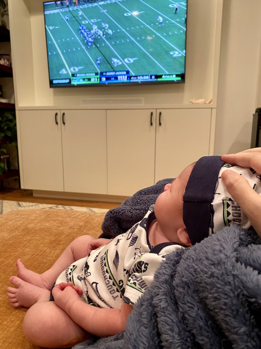 The Seahawks have never lost a game in his lifetime