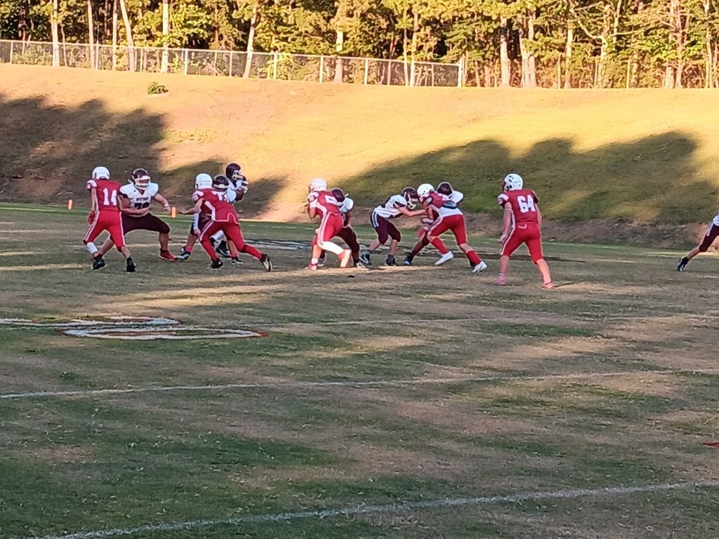goodhopemiddle's tweet photo. Raiders 8, WP 6 at the 1/2. https://t.co/2seZneEvN0