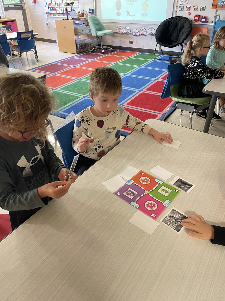 Some updates from last week: fall dot painting, making patterns, and Choose a Chip with pictures from our non fiction text! #112Leads