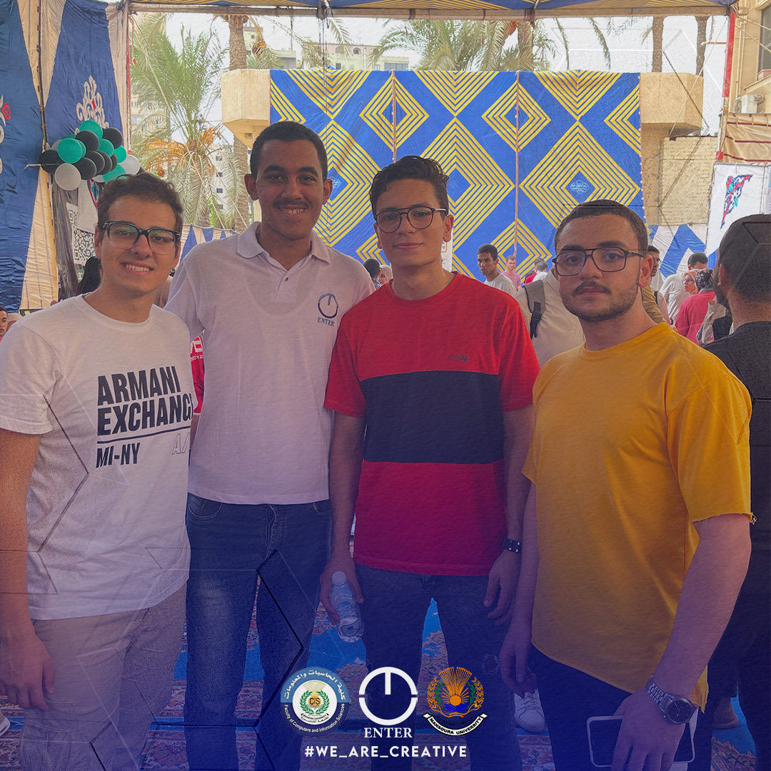 enterteam03's tweet photo. فعاليات البوث الخاص بنا في حفل الاستقبال وتفاعل الناس ومشاركتهم معنا , بحضور السيد الاستاذ الدكتور محمد عطيه البيومي نائب رئيس الجامعة لشؤون التعليم والطلاب
ختامًا نحب نشكر كل الطلاب اللي شركت معنا ونتمني لكم عام دراسي سعيد📷
#Enter
#WE_ARE_CREATIVE
#ENTER_TEAM https://t.co/jUZNQvnGEr