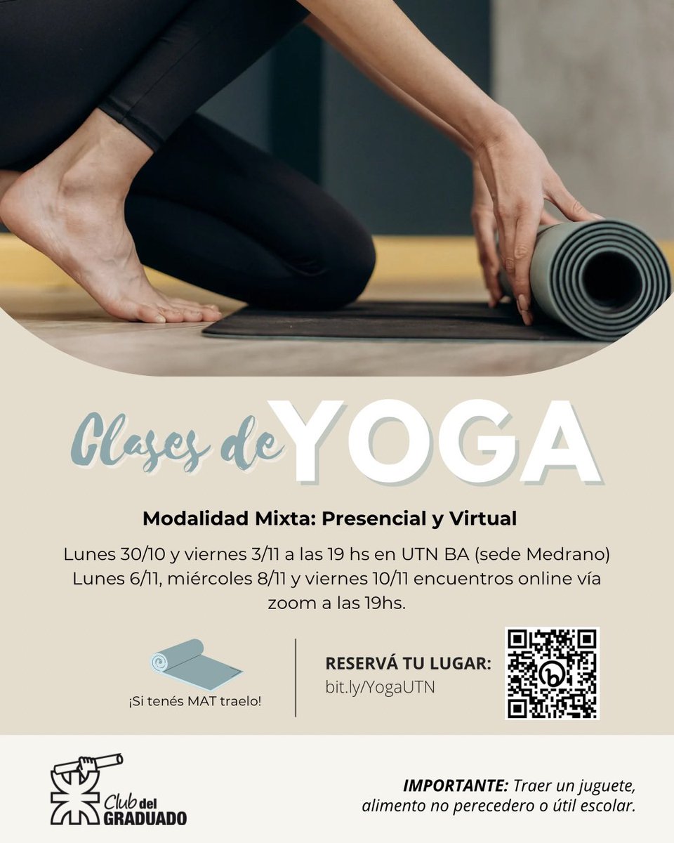 Club del Graduado tweet media