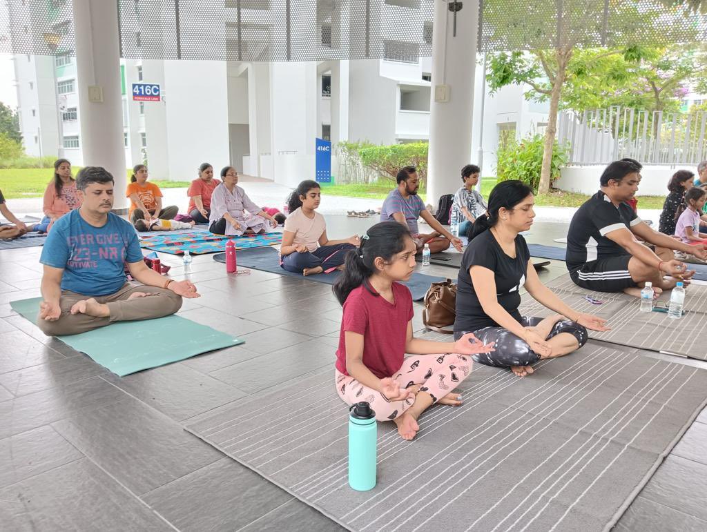 VYSINGAPORE1's tweet photo. #Kids #Meditation #Session - We had an amazing Sunday on #01Oct2023 where 45+ participants learned &amp; practiced #vihangam #meditation We are glad to add value to the #roots of the #society — our #children ! For more details please visit our website https://t.co/tpl8RK9nur https://t.co/jyGa3DqwOR