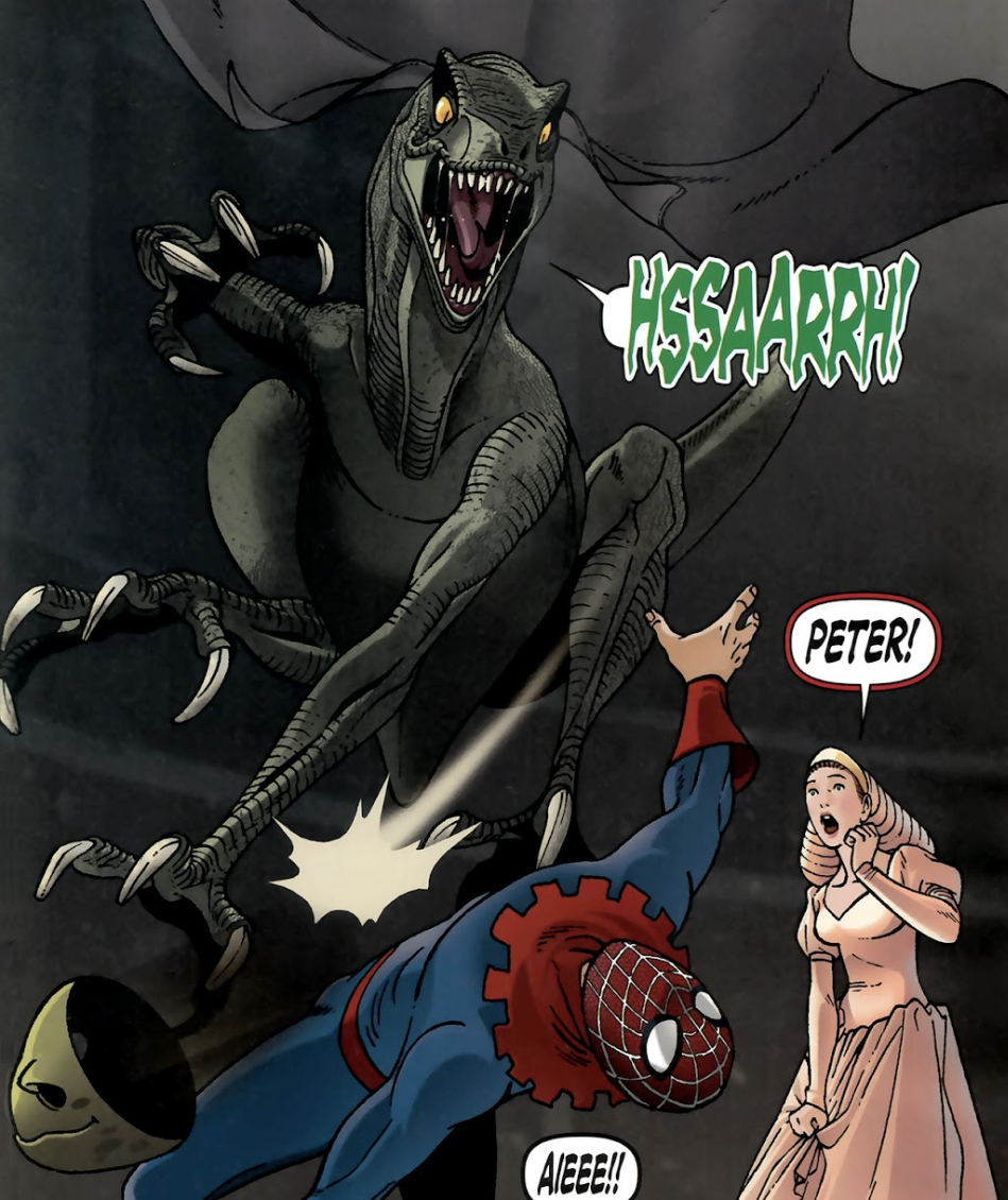 Scalies Daily on X: Spider-Man 1602 #3 The Lizard
