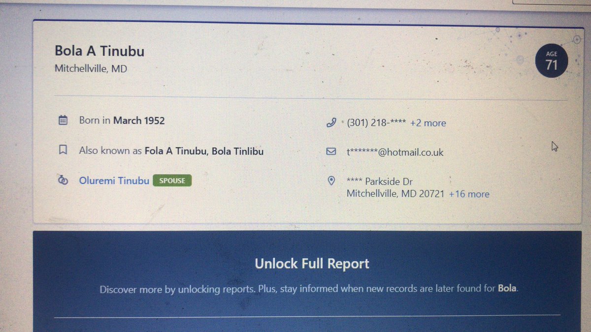BishopPOEvang's tweet photo. 😲😲😲😲😲😲😲😲😲😲😲😲😲😲😲

Someone  have to run through the SSN on the documents submitted by CSU to Atiku's lawyer.

Now, the results shows that the SSN was firstly issued in 1976 & it belong to a woman who graduated from CSU which our own Amoda Ogunlere now adopted the female version BAT in 1990.
@DavidHundeyin