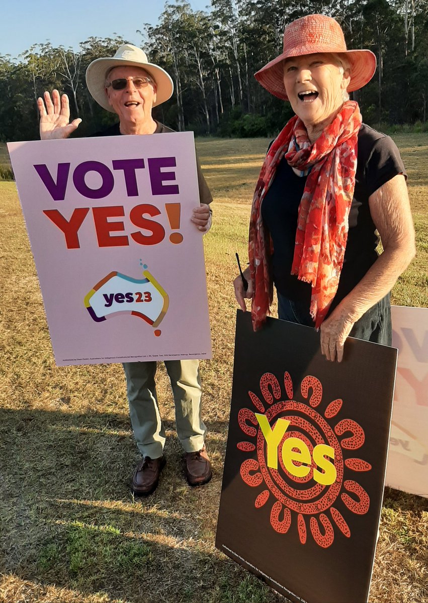 EDMacCubbin's tweet image. Lil and Ted are #VotingYes cos when you listen to people, you get better results. #VoteYesAustralia #VoiceToParliament @yes23au