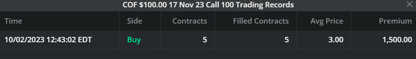 day3k1's tweet photo. $COF - Weekly chart trendline broken and re-tested .
Target1 - 109 Target2 - 120
#stockmarkets #stock #stocks101 #trading #stockstowatch #investmentstrategiesfollow #optionstrade #options #OptionsTrading https://t.co/T0mn1ZrA2j