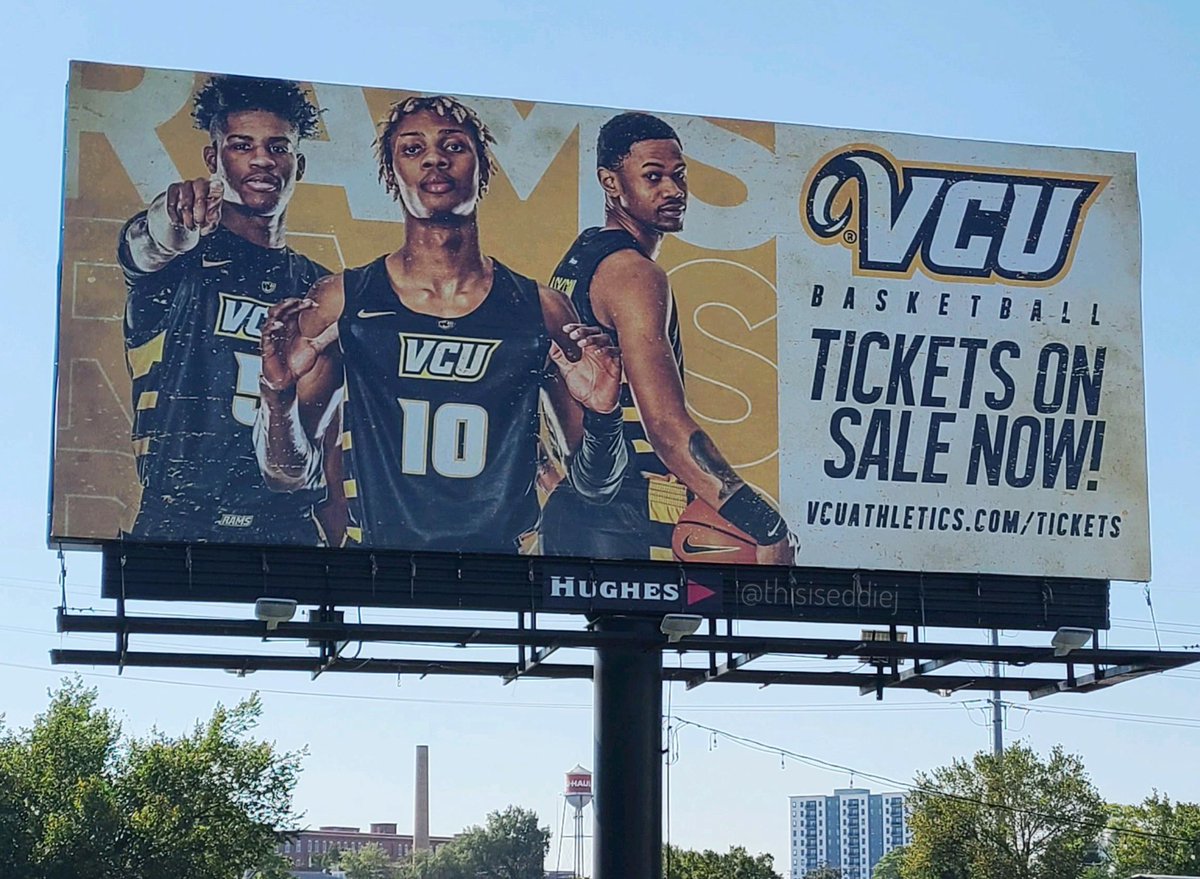 New billboard 🚨 #thisisramnation #letsgovcu 
🖼️🎨 <a href="/ThisIsEddieJ/">Eddie J</a>
