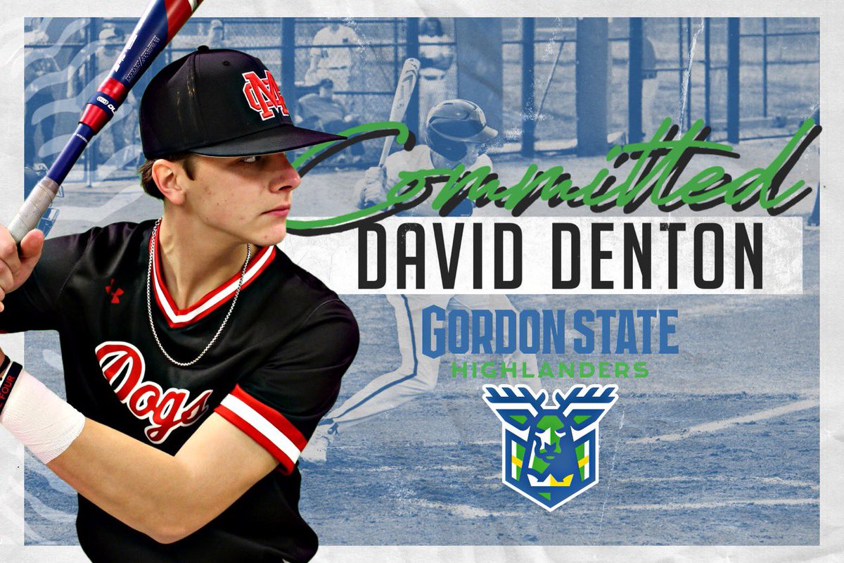 I am blessed to announce my commitment to play college baseball at Gordon State! Huge thanks to my family, friends, and coaches for helping me achieve the opportunity to play at the next level. #gohighlanders