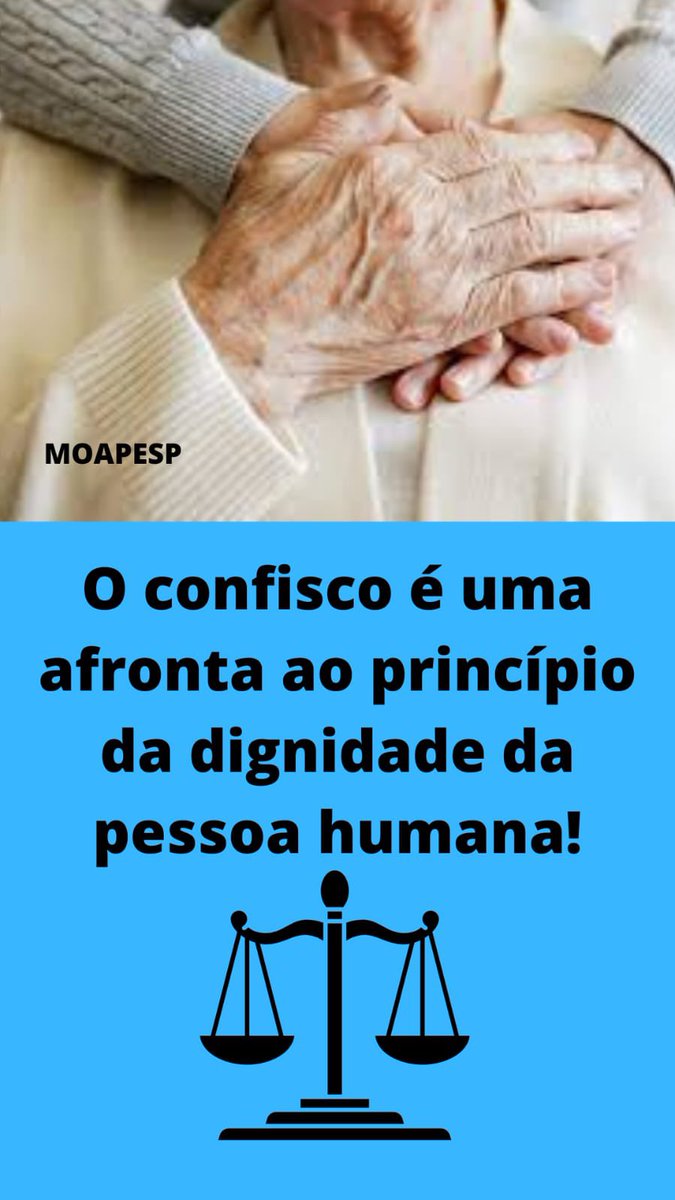 SouzaAidee's tweet photo. Deputados, revoguem o péssimo insuportável art.149 da EC 103/19 que confisca a aposentadoria.
@AdvocaciaGeral
@jorgemessiasagu
@CarlosLupiPDT
@LulaOficial
@simonetebetbr
@Haddad_Fernando
@STF_oficial
@edweck_rj
👇
#SucatearamAposentados https://t.co/OwnNtj2Cus