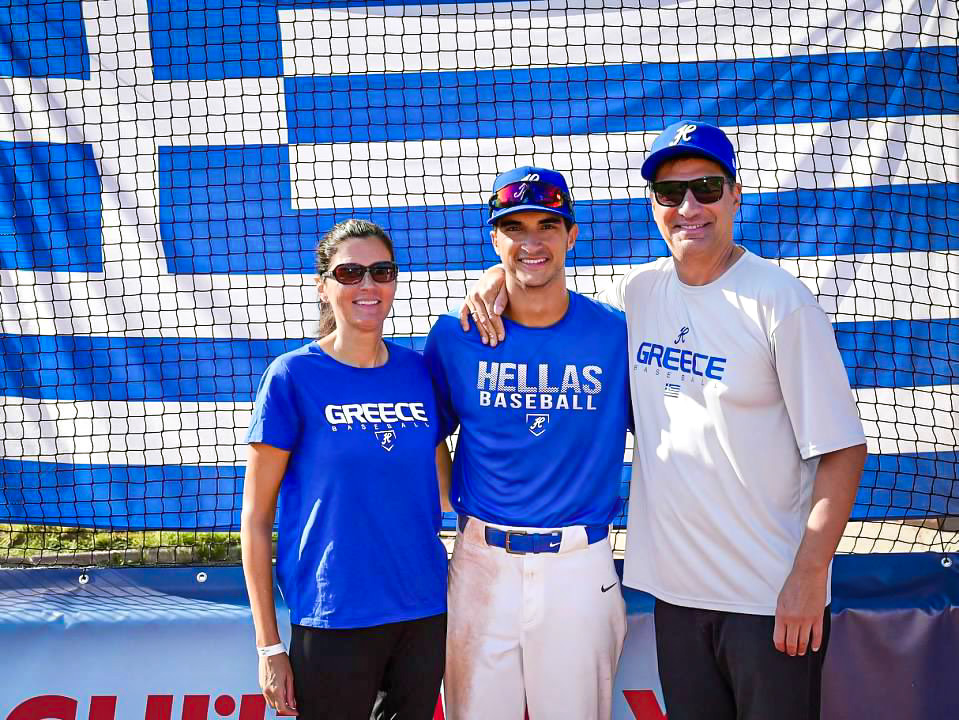 UNMLoboBaseball's tweet image. Some 📸 from Akili's big week in the Czech Republic with @GreekBaseball at 2023 European Baseball Championships!

Carris finished the tournament with .389 average and .966 OPS.

#GoLobos