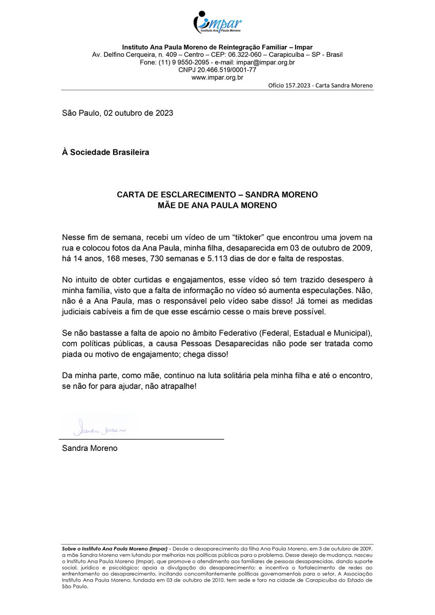 PessoasDesaparecidas tweet media