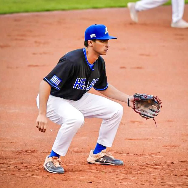 UNMLoboBaseball's tweet image. Some 📸 from Akili's big week in the Czech Republic with @GreekBaseball at 2023 European Baseball Championships!

Carris finished the tournament with .389 average and .966 OPS.

#GoLobos