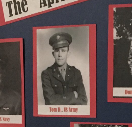 TomDudd's tweet photo. My late father and my late father-in-law, a couple of patriots who you can bet your ass would be members of #SuckersAndLosersAgainstTrump https://t.co/smkao986Qz