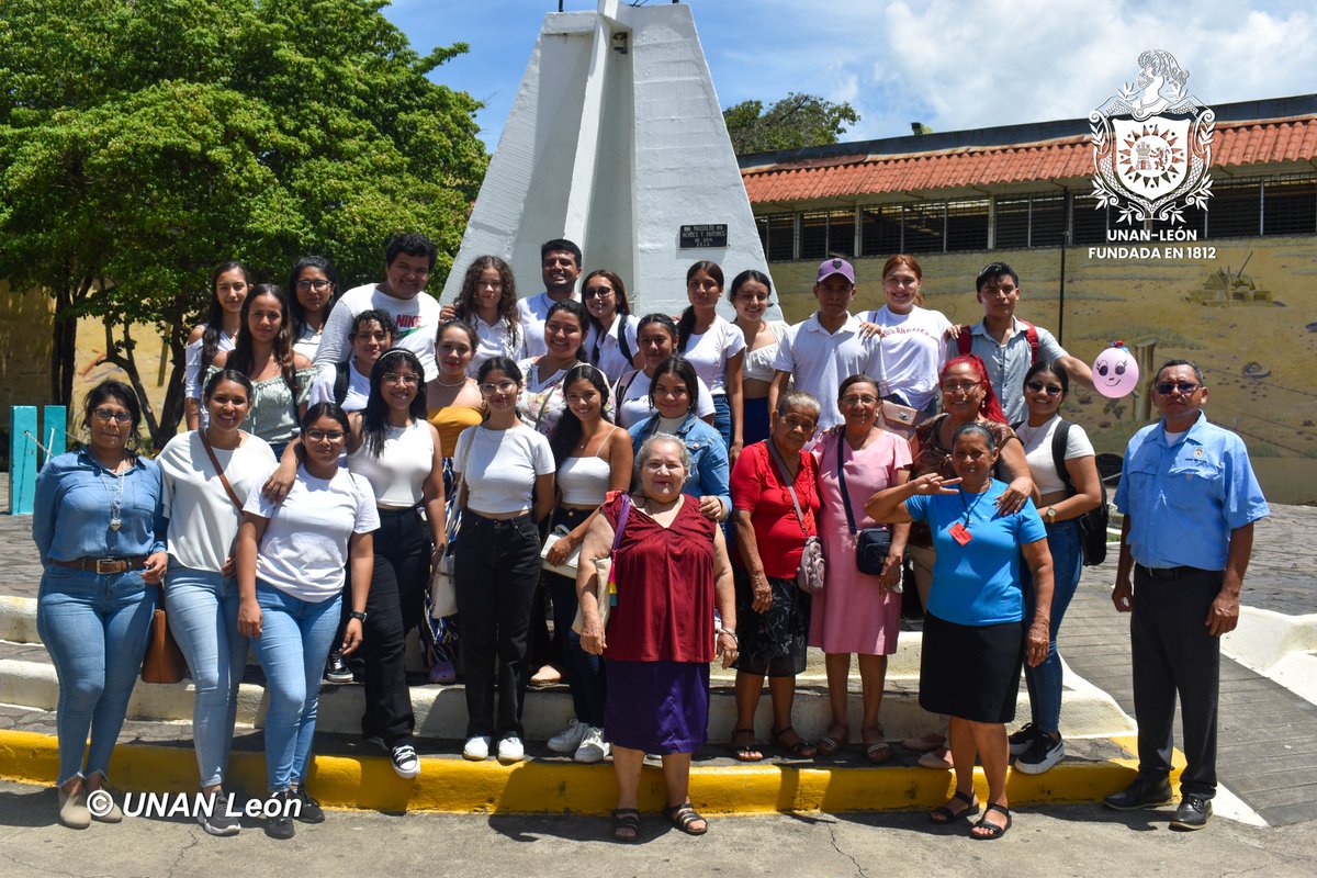 Estudiantes de la carrera de Trabajo Social en articulación con la Vicerrectoría de Extensión universitaria y la Alcaldía Municipal de León, llevaron a cabo actividad recreativa y de  inclusión en conmemoración al Dia Internacional del Adulto Mayor.
