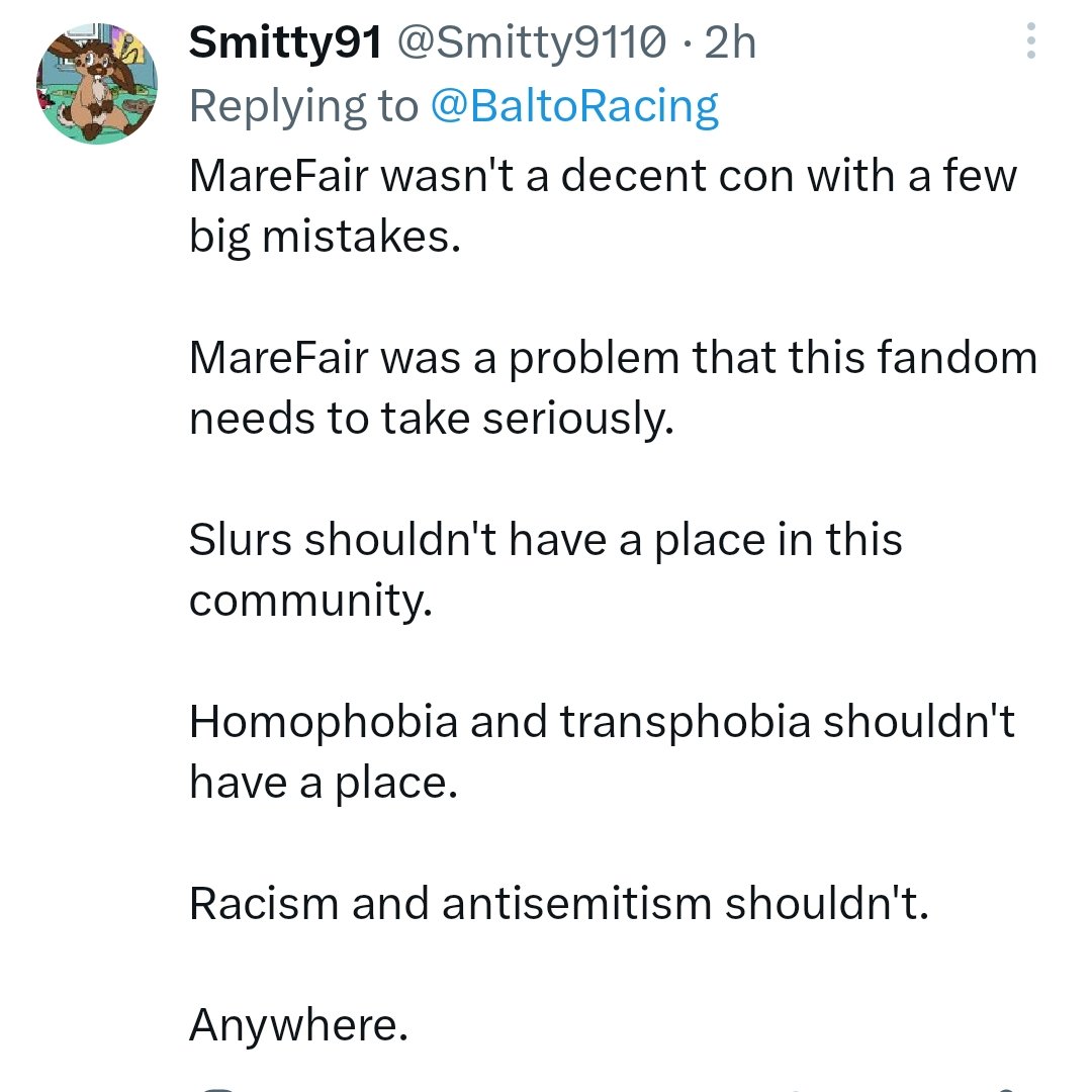 Lol diaperfag won't stop crying about mare fair