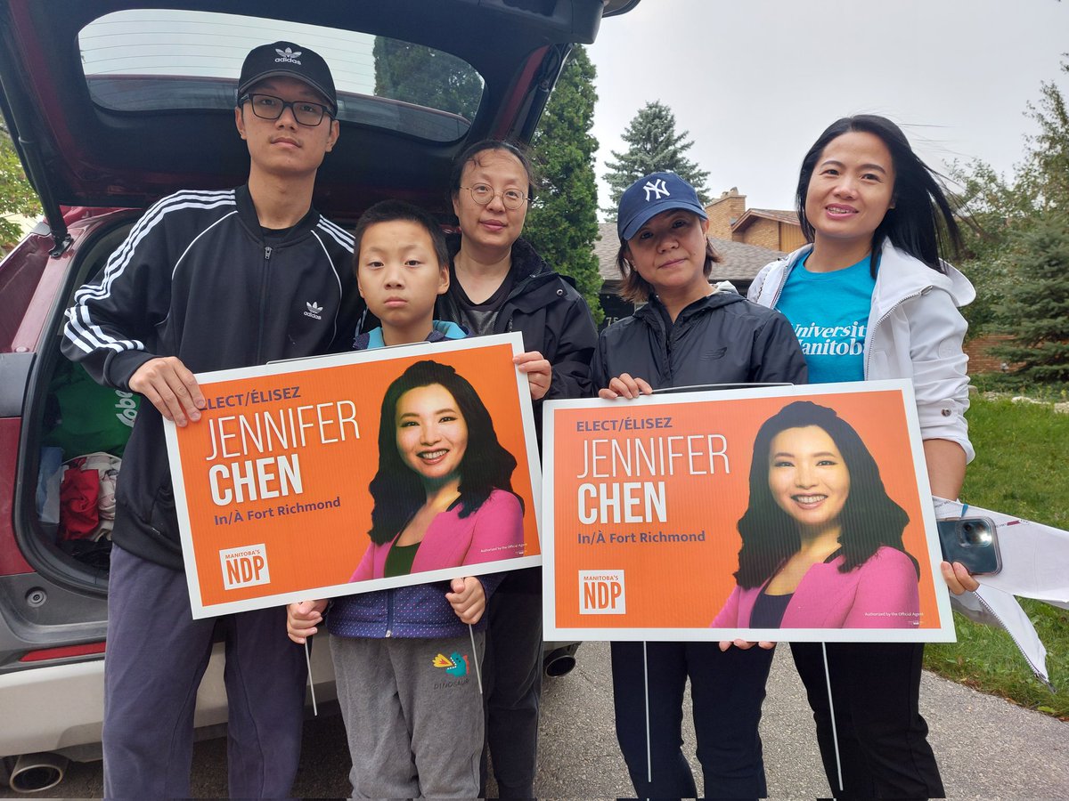 It's been such an incredible campaign in Fort Richmond! The spirit and excitement has been called 'Chenergy' by some of our volunteers ❤️ Tomorrow is Election Day. Let's make life better together!