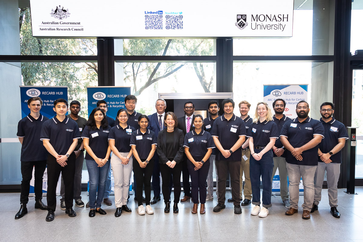 Recarb_Hub's tweet photo. Celebrating the Unseen Heroes of RECARB Hub!
As we officially launch @arc_gov_au RECARB Hub, we want to take a moment to express our deepest gratitude to the incredible volunteers who have been the backbone of this event. 🙏
#Monash #volunteer #carbon https://t.co/BR8PrQ5SuP
