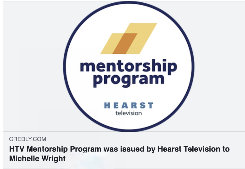 What an honor to be a part of the <a href="/Hearst/">HEARST</a> mentorship program!  I love helping younger journalists grow in this career I love!