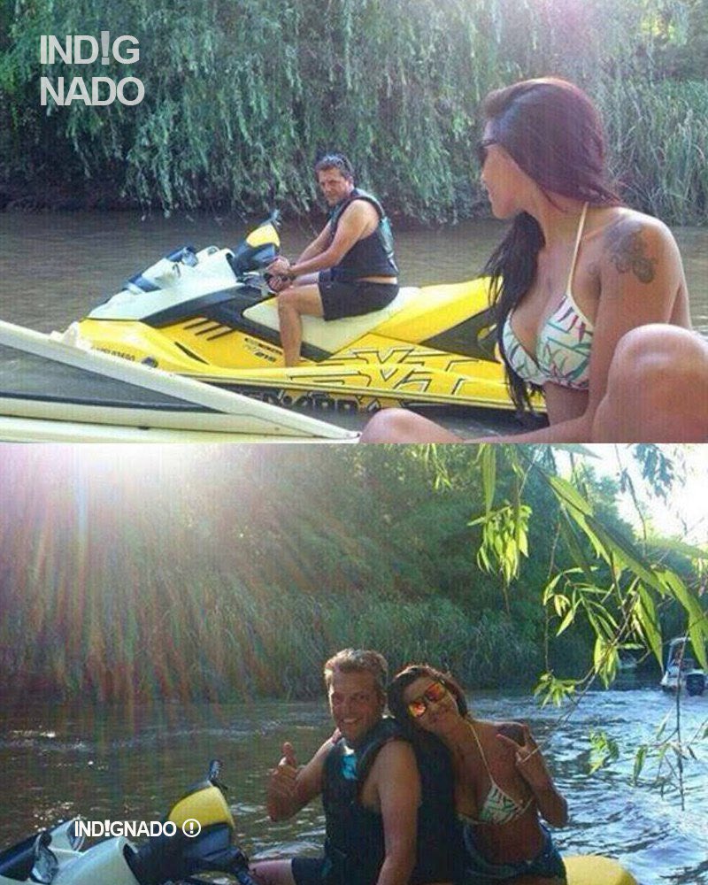 indignadoxd's tweet image. Malena Galmarini está enfurecida porque se filtró de nuevo esta foto donde Sergio Massa siempre anduvo en las mismas que su amigo Insaurralde. Así que por favor no le des compartir, ni la arroben, ni comenten, ni me gusta, nada de nada que le sale espuma por la boca cada vez que…