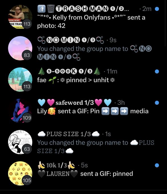 it&rsquo;s time for me to clean up all of my RT groups! there are over 20 to chose from of all min &amp; drop amounts