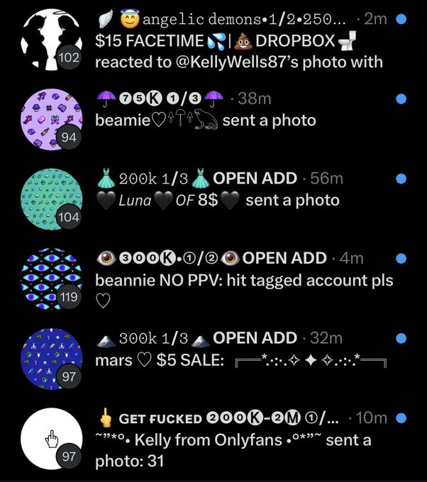 it&rsquo;s time for me to clean up all of my RT groups! there are over 20 to chose from of all min &amp; drop amounts