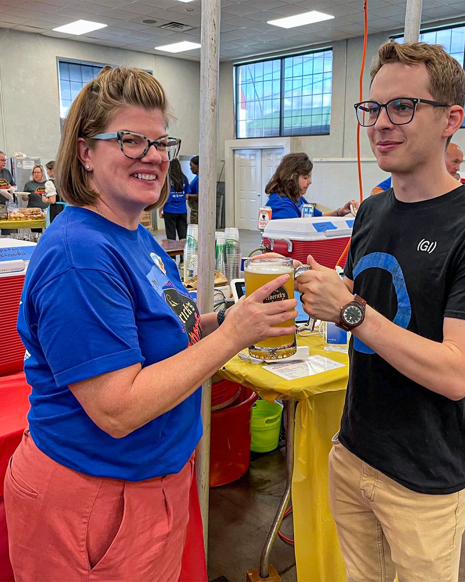 Zicke zacke, zicke zacke, hoi hoi hoi! 🍻

Some of our team spent their weekend volunteering at Frederick's Oktoberfest! The event celebrates Frederick County’s German heritage for a weekend full of food and drink, and raises money to support many community causes.