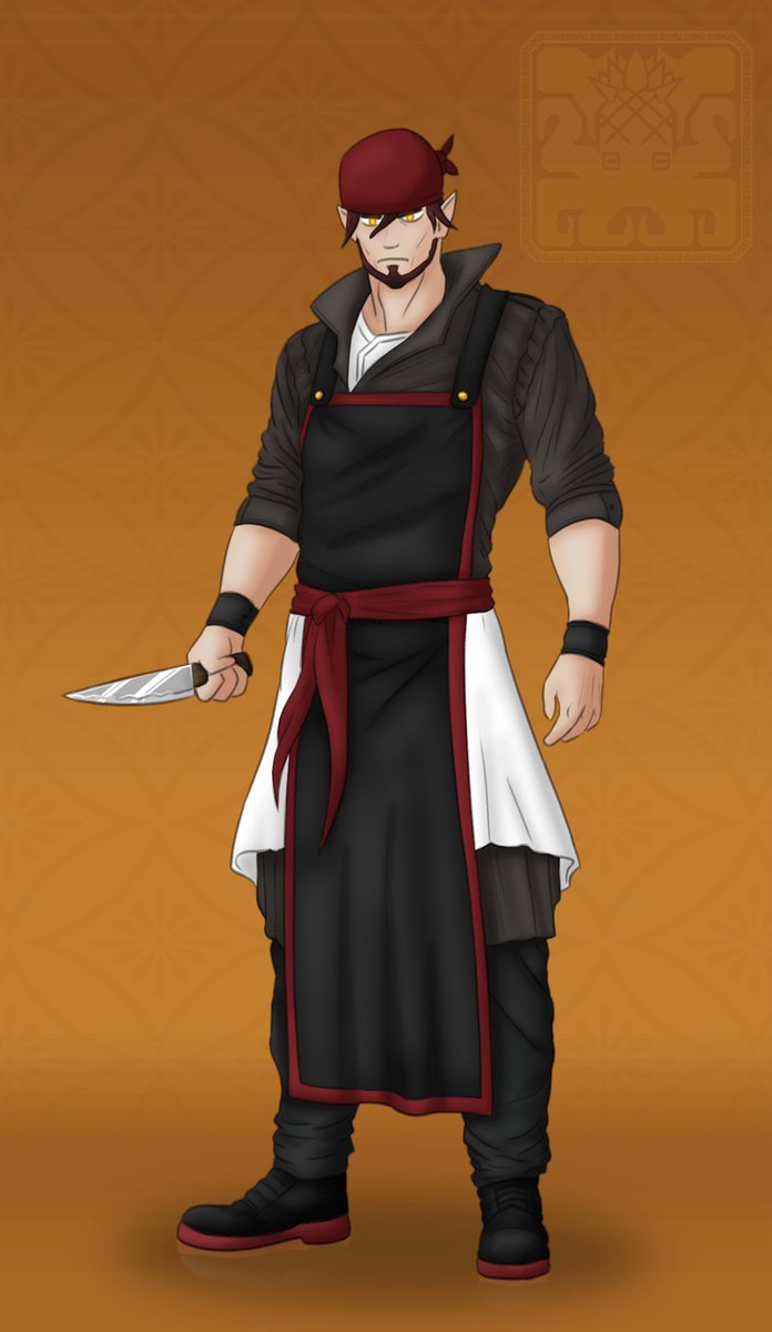 Octopple's tweet photo. Another dnd character...
A swiftstrider rogue chef. Haret Repmuth.

#DnD #digitalart #drawing #art #DungeonsAndDragons #oc #shifter #rogue https://t.co/9E6jT49tRK