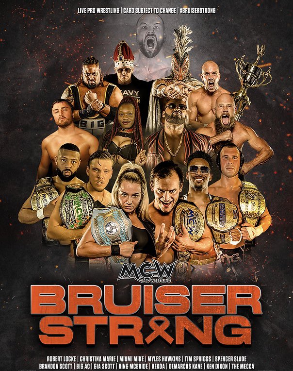 🚨NOW STREAMING🚨

Watch @MCWWrestling #BruiserStrong 2023 now streaming on Premier!!!

💻➡️ Sign up for Premier+ & watch now: watchonpremier.com