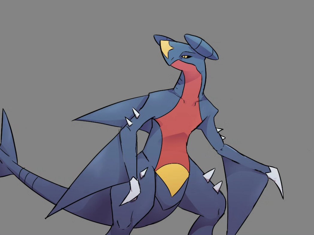 Zarubi_Nya's tweet photo. Just some drawing practice for a small incoming project ✨

#Pokemon #garchomp https://t.co/oO0BZqIDY6