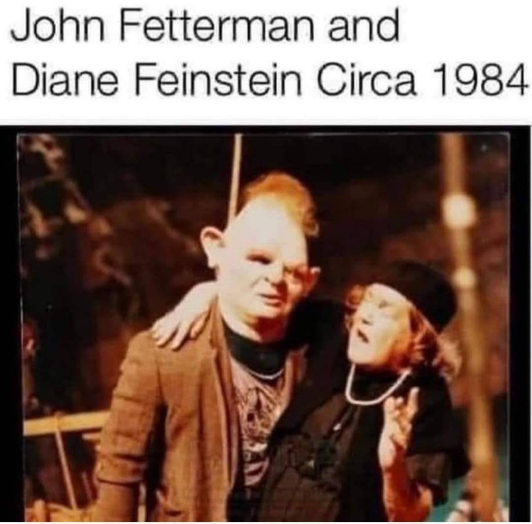 rebelincmusic's tweet image. #Feinstein #fetterman