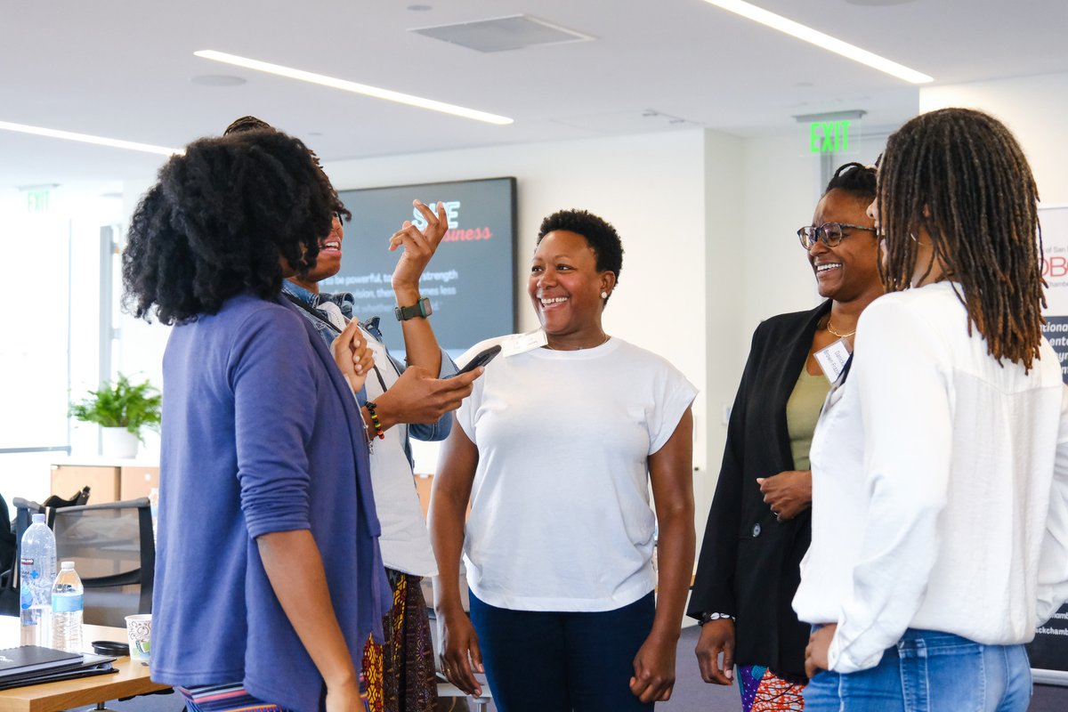 Empowering a world of change, one woman entrepreneur at a time!👸🏾💗 At the San Diego Black Chamber of Commerce, your aspirations are our mission, and we're here to uplift, guide, and champion your path to success. 🙌🏾💫

#sdblackchamber