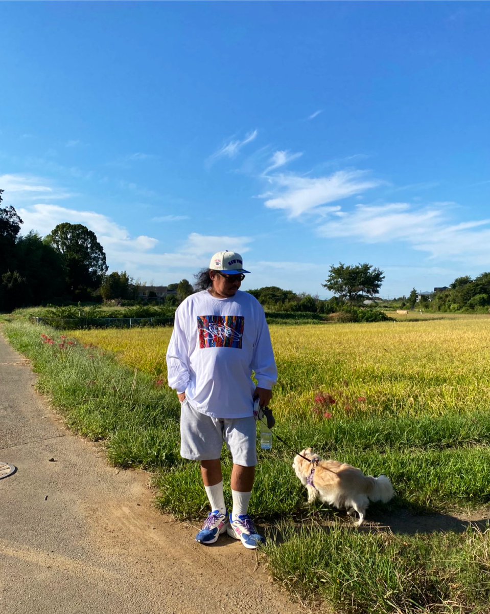 aerom_s's tweet photo. おはようございます☀️今日の散歩靴👟
Kith × Newbalance M990KH3
"Daytona"
涼しい通り越して肌寒い朝です😅
hi-goodさん@higood_official の新作ロンTがようやく着れました👍
本日もよろしくお願いします😉
#BOSS散歩
#沼ERA部
#スニウォリ写真部
#higood @hirai_higood https://t.co/SIJypj2WCJ