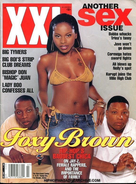 foxy brown, xxl magazine (2002)