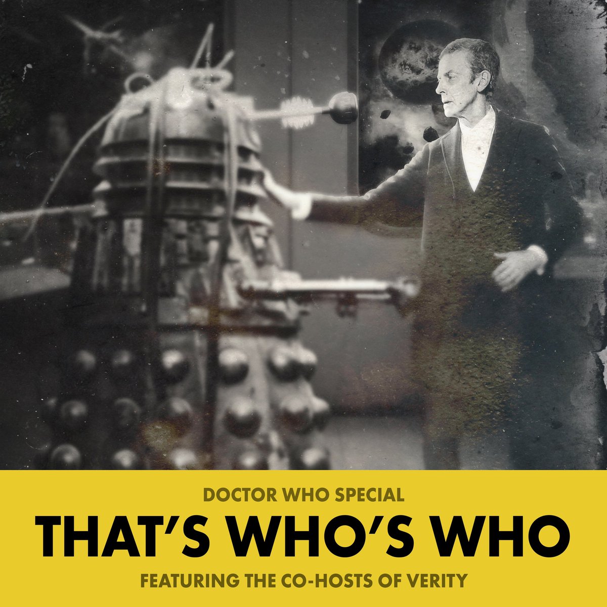 New episode! We’re between seasons, so we’re taking a break with a Doctor Who and Doctor Who-adjacent trivia episode with three of the fantastic hosts of the <a href="/VerityPodcast/">Verity!</a> ! Big ups to <a href="/DanCassino/">Dan Cassino</a> for some incredible-game theming on these!