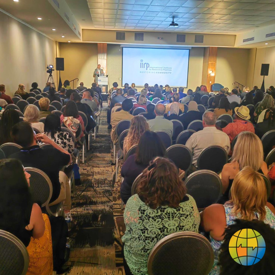 iirpgradschool's tweet photo. Day 1 of the IIRP's 2023 World Conference in Detroit, MI, USA was a success!🌟 

Thank you to all of our panelists, staff, and attendees for making today great.

Here are some highlights from today📸 

#iirpworldconference23 #IIRP #buildingcommunity https://t.co/aJmPpqoXEo