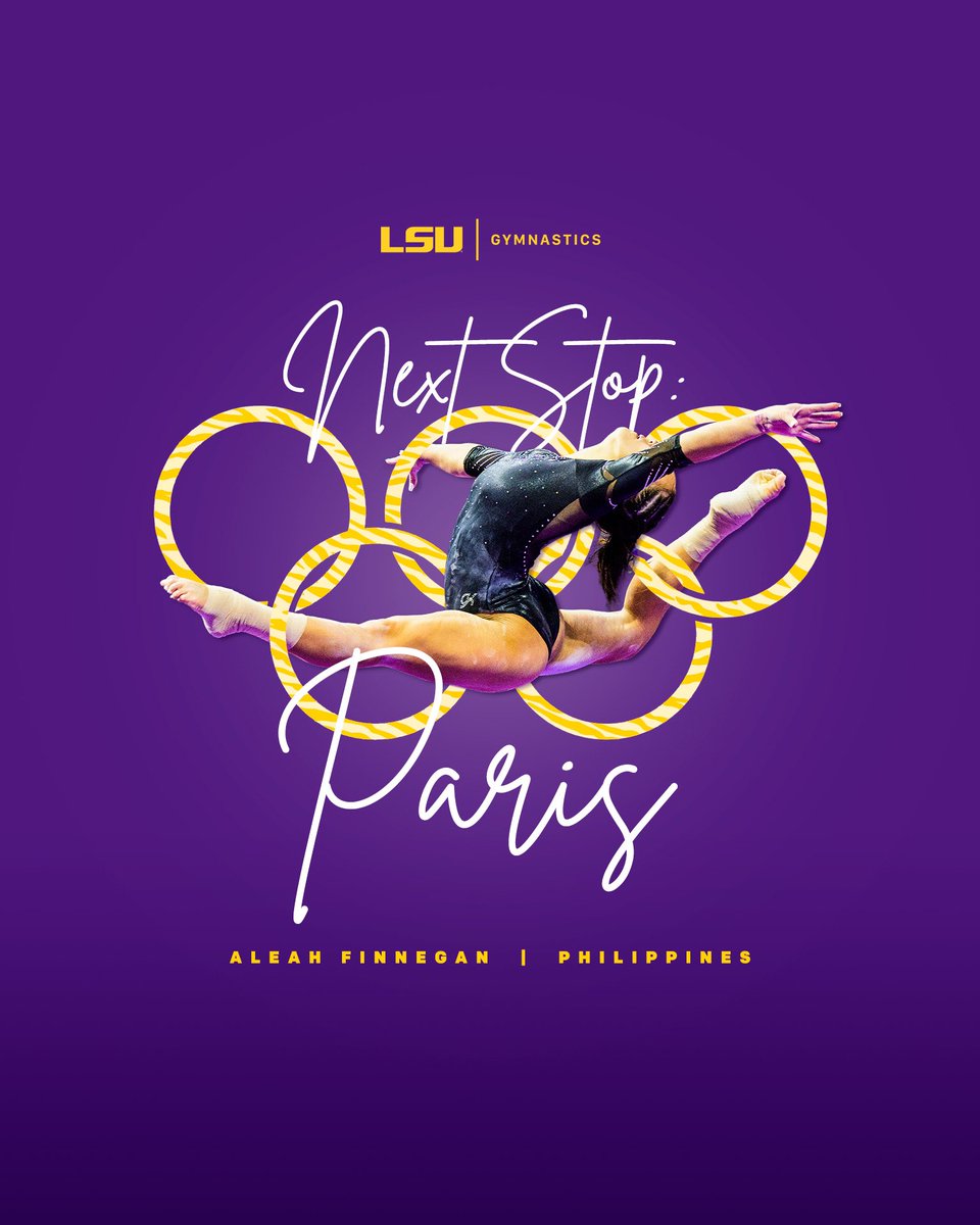 She's Geauxing To Paris 🇫🇷

Aleah Finnegan booked her Olympic ticket to Paris 2024 following her performance in the qualifying round at the 2023 World Championship!

🔗 lsul.su/3PDKusv