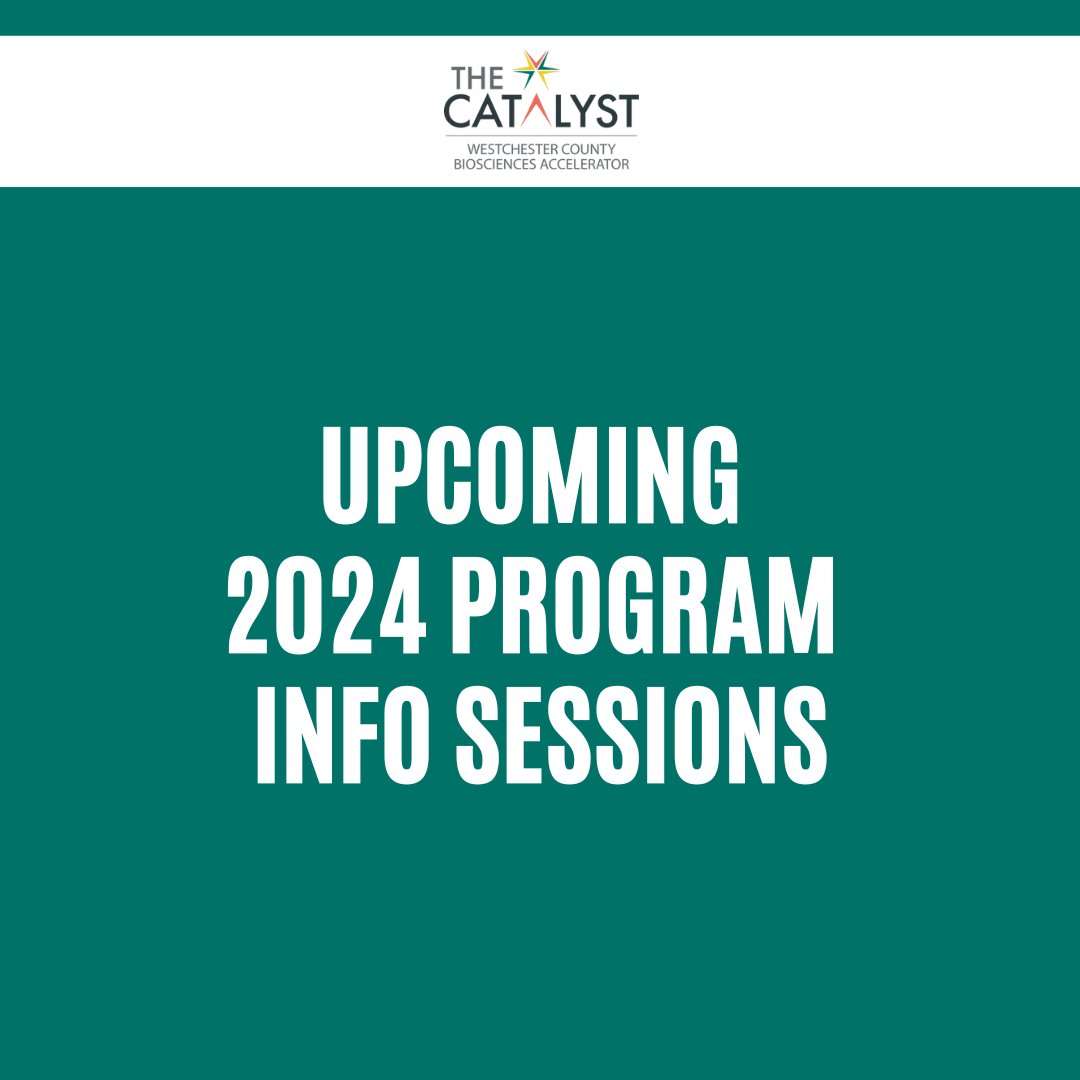 WCBA is an accelerator for bioscience ventures at ANY stage. Learn app details, structure &amp; benefits at our info sessions:
10/3 5:30-7:30PM: bit.ly/46k34gA
10/4 10-11AM: bit.ly/48EdQPY
10/4 12-1PM: bit.ly/3PZfZyt
10/4 1-2PM: bit.ly/48FJmNB