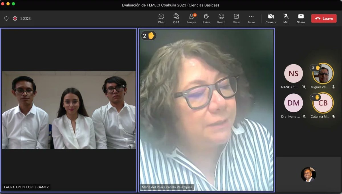 bnagas's tweet photo. Muchas felicidades a @arelylpz, #Jesus_Sánchez y #Jorge_Cervantes por la realización del proyecto "Elaboración y evaluación de un biocarbón...inmovilización_ bacterias...nitrógeno" y por su participación en Final de #FEMECI_Coahuila_2023 de @coecytcoahuila #BioremLab👏🏾👏🏾👏🏾🙌🏾👍🏾🥰 https://t.co/qEvTMCLgjf